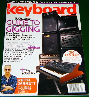 Moog Little Phatty Behringer UMX49 Yamaha CP300 In 2006 Keyboard Magazine V.G. • $16
