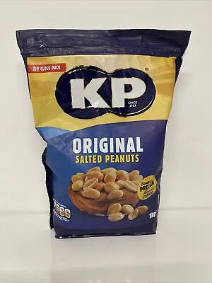 KP Salted  Peanuts Nuts Large Party Snack 1Kg Zip Close Packet Bag • £12.99