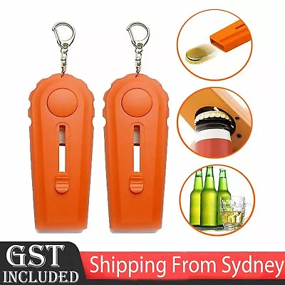 Shooter Flying Gun Bottle Cap Launcher Beer Drink Ring Gift Top Key Opener AU • $5.93
