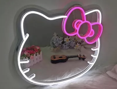 Hello Kitty Mirror Neon Light • $230