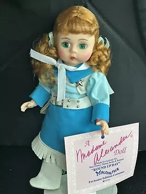 1992 Madame Alexander Doll Round Up Day Mouseketeer Disney Parks Exclusive Ltd • $19.99