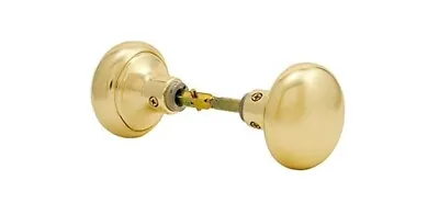 Polished Brass Finish Door Knob Set For Surface Mount Mortise Locks • $14.99