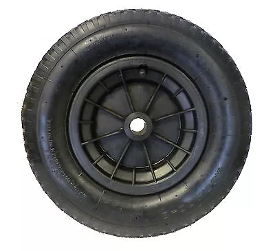 BLACK Wheelbarrow 16  / Trolley Wheel Pneumatic Tyre 4.80 / 4.00 - 8 Inner Tube • £13.99