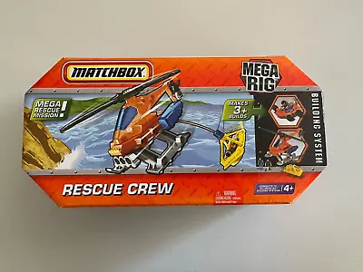 Matchbox Mega Rig Building System Rescue Crew Mattel 2009 Makes 3+ Builds NEW! • $16.24