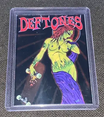 Deftones Mini Concert Poster Card In Toploader Memorabilia Cd • $9.99