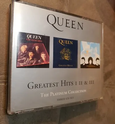 Greatest Hits I II & III: The Platinum Collection By Queen (CD 2001) - Complete • £5