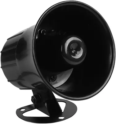 Electronic Alarm Siren Horn Outdoor For Home Security Protection System Loud • $22.18