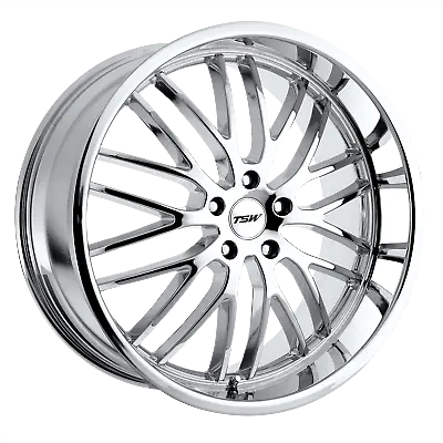 $360 • Buy 1 New 17x8 TSW Snetterton Chrome Wheel/Rim 5x112 5-112 17-8 ET45
