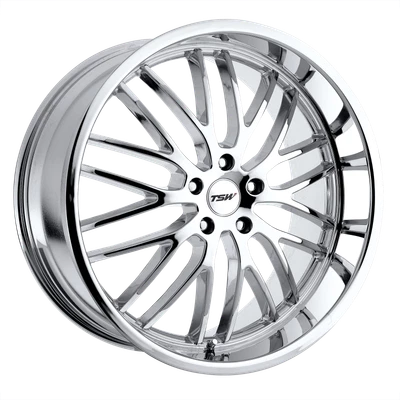 $360 • Buy 1 New 17x8 TSW Snetterton Chrome Wheel/Rim 5x112 5-112 17-8 ET45