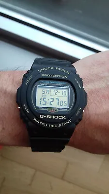 Casio G Shock Dw-5735d-1b 35th Anniversary Gold Back NOS Watch Uhr Collectors • £270.08