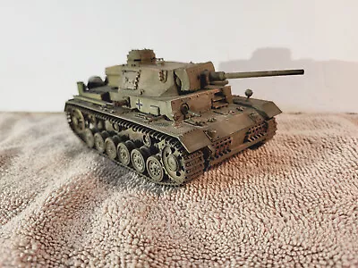 Built 1/35 German Panzer Iii Ww 2 Tank Pro Built • $20.50