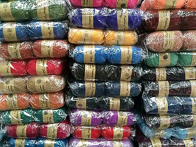 Knitting Wool 5 X 100g Acrylic Yarn 8ply Bulk Buy Several Colours To Choose • $24.95