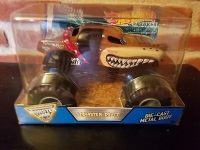 Hot Wheels Monster Jam Monster Mutt True Metal 1:24 New In Box 2016 • $45