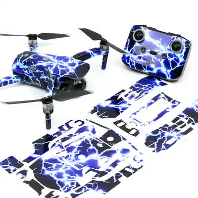 $37.50 • Buy Lightning Drone Skin Wrap Stickers Decal For DJI Mavic Air 2
