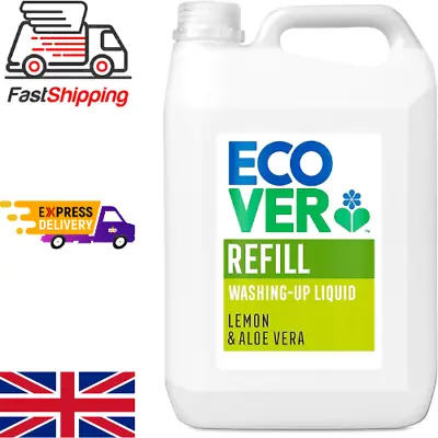 Ecover Washing Up Liquid Refill Lemon & Aloe Vera 5 L • £20.52