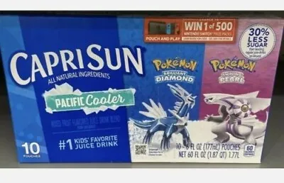Pokemon Caprisun Pacific Coolers - Limited Edition - Sealed Boxes • £17.35