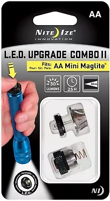 NEW Flashlight Upgrade Kit LED Replaces Bulb Fits Aa Mini Maglite Twist Button • $11.89