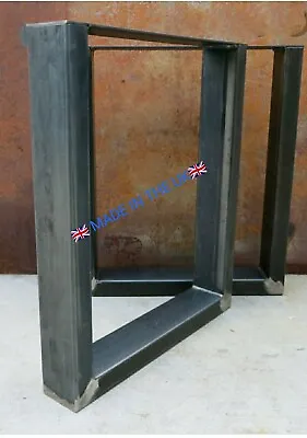 £85.60 • Buy 2 PCS Industrial Metal Table Legs Steel Dining Bench Coffee Desk Furniture Stand