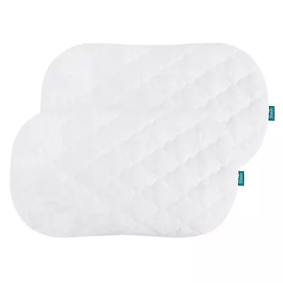 Waterproof Baby Bassinet Pad Cover Fits Halo Swivel Sleeper Bamboo Cover 2 Pack • $21.90