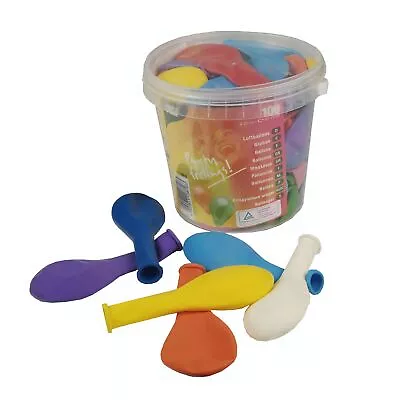 Papstar 18816 100 Balloons Diameter 22 Centimeter Colours Assorted In Box • $20.19