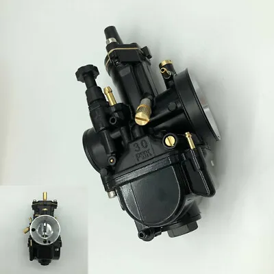 Durable Black Motorcycle 30mm Carburetor   Part For OEM Replacement Carb • $41.66