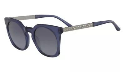 New KARL LAGERFELD Blue Acetate Sunglasses KL947S W/ Dustbag • $125