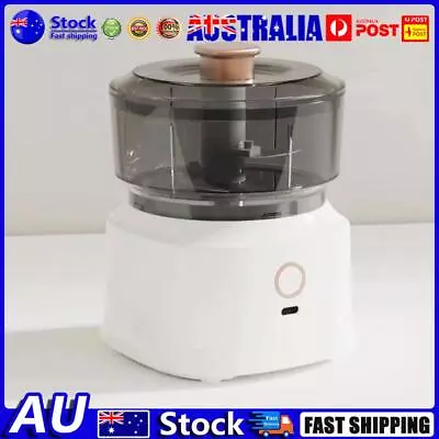 AU Electric Cooking Machine 350ml Mini Garlic Chopper Food Processor (White) • $15.89