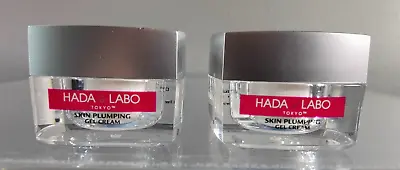 New Lot Of 2 Hada Labo Tokyo Skin Plumping Gel Cream 0.35 Oz Travel/sample Size • $19.99