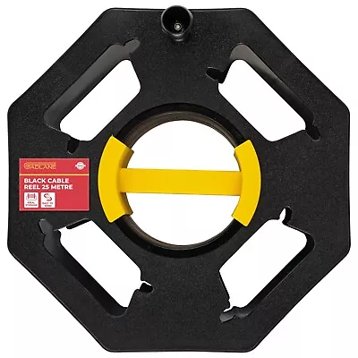 £12.79 • Buy GADLANE Cable Tidy Reel 25M Mains Wire Hook Up Lead Extension Holder Storage