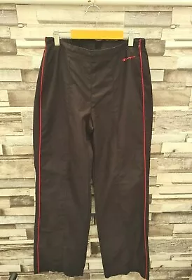 Black & Pink Champion Vtg 90's Usa Athletic Sports Tracksuit Bottoms Joggers 8 • £4.99