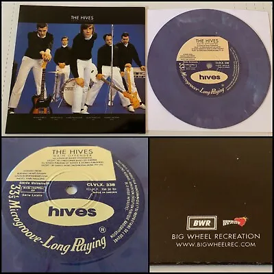 THE HIVES Main Offender EP 7” Marble Vinyl-Millencolin Bad Religion Rancid NOFX • $45