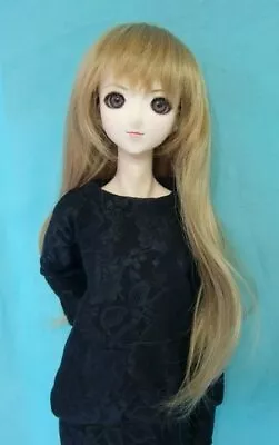 Heat Resistant Doll Wig [ Himekazura ] Airy Wave Milk Tea Brown MS • $65