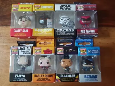 Funko Pocket Pop! Keychain Vinyl Figures Keyring Collection︱BOXED • £2.99