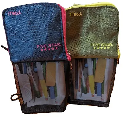 Mead Five Star Stand And Store Pencil Pouch Includes Two (2) Pouches  • $9