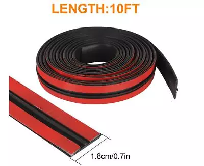 10FT Auto Car Rubber Front Rear Windshield Panel Seal Strip Sealed Moulding Trim • $6.99