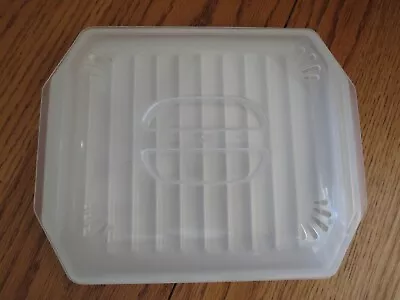 Nordic Ware Compack Microwave Or Ven Bacon Rack And Clear Lid Cover #104 • $16