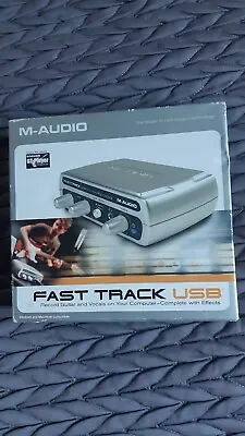 M-Audio Fast Track USB Audio Interface - Input For Instruments And Microphone. • £25