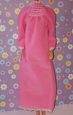 Vintage 1982 My First Barbie Slumber Party Pink Nightgown #5610 • $8.50