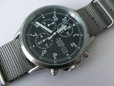 Pulsar Pilots/navigator Watch (based On Raf Gen 1 Pulsar) • £120