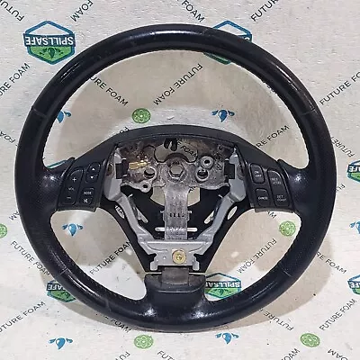 04-06 Mazda 3 Steering Wheel Black W/ Stereo Controls OEM • $50