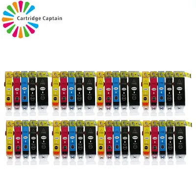£28.50 • Buy 40 Ink Cartridges For Canon PGI5 CLI 8 Pixma IP4200 IP4300 IP4500 IP5200 Printer