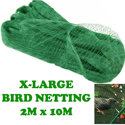 £2.90 • Buy ANTI BIRD POND NETTING NET PLANTS VEG FRUIT PROTECT GARDEN FINE MESH 2M X 10M