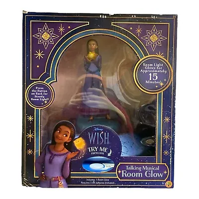 Disney Wish Light And Sound Talking Musical Room Glow Night Light • $28.79