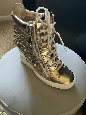 Giuseppe Zanotti Wedge Sneakers  • $400