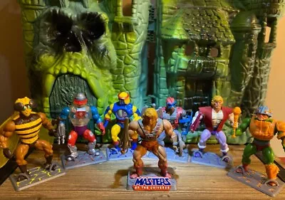 MOTU Stand Masters Of The Universe Action Figure Display Vintage Retro Origins • $8