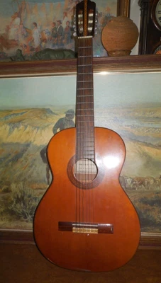 $125 • Buy Vintage Silvertone Classical Model 148 Acoustic Guitar, Mij+case/made For Sears