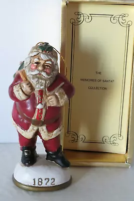 Memories Of Santa Claus Christmas Tree Ornament 1872 Collection Old World Vtg  • $12.99