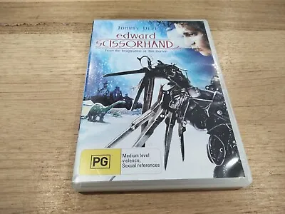 $7.99 • Buy Edward Scissorhands - Johnny Depp Dvd Free Shipping 