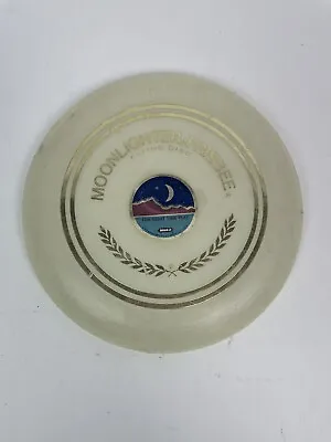 Vintage Wham-o Frisbee  MOONLIGHTER For Night Time Play Rare White 1973 • $40.99