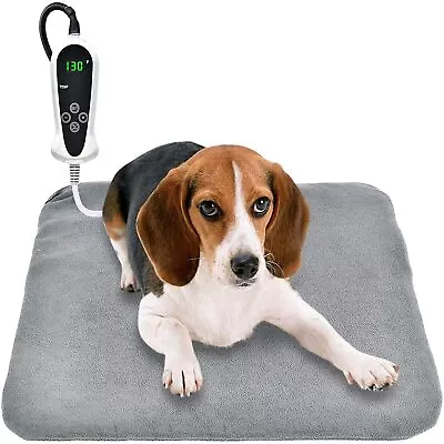 RIOGOO Pet Heating Pad Upgraded Dog Cat Heating Pad Indoor Waterproof Auto ... • $39.71